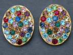 Vintage Rhinestone Earrings