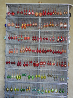 Earrings on Rack