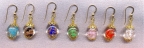 12mm Round Aventurina Bead Earrings