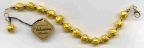 10mm Gold "Paint Drip" Bracelet